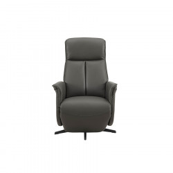 Ruben Swivel Electric Leather Chair Ash